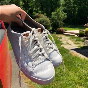 Cole Haan White Leather Sneakers